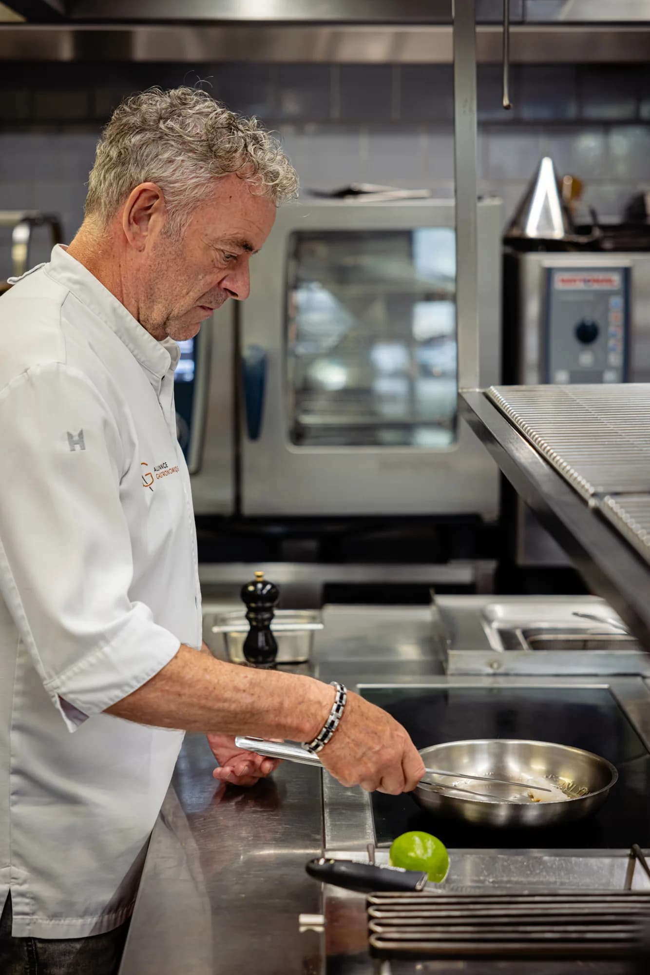 Portret van chef-eigenaar Marcel van Zomeren